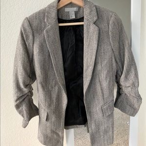 Grey Fitted Blazer